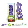 Milka Schmunzelhase In Der Werbebox bunt | ohne Werbeanbringung | 45 g