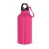 LANDSCAPE S. Aluminium-Sportflasche mit Karabiner 400 ml Rosa | ohne Werbeanbringung | Nicht verfügbar | Nicht verfügbar | Nicht verfügbar