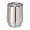 RONDE. Reisebecher aus Edelstahl 400 ml Satinsilber | ohne Werbeanbringung | Nicht verfügbar | Nicht verfügbar | Nicht verfügbar