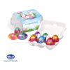 Schoko-Eier 6er Set bunt | ohne Werbeanbringung | Klett Schokolade