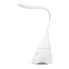 GRAHAME. Tragbare Schreibtischlampe mit Lautsprecher weiss | ohne Werbeanbringung | Nicht verfügbar | Nicht verfügbar | Nicht verfügbar