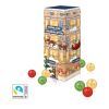 Adventskalender "Turm" mit Fairtrade® Schokolade bunt | ohne Werbeanbringung
