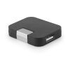 JANNES. HUB mit 4 USB-A-Anschlüssen aus ABS schwarz | ohne Werbeanbringung | Nicht verfügbar | Nicht verfügbar | Nicht verfügbar