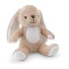 BUGS. Plüschtier aus Polyester in Form eines Hasen, mit Stoff, der sich zur Personalisierung eignet Beige | ohne Werbeanbringung | Nicht verfügbar | Nicht verfügbar | Nicht verfügbar
