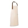 HOLM. Schürze aus 100% Canvas-Baumwolle (320 g/m²) mit Metalldetails Naturhell | ohne Werbeanbringung | Nicht verfügbar | Nicht verfügbar | Nicht verfügbar
