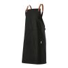 Kandinsky Schürze aus recy.Baumwolle 280 g/m² mit rPU-Details Schwarz | ohne Werbeanbringung | Nicht verfügbar | Nicht verfügbar | Nicht verfügbar