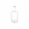 Adige 500 Glasflasche 560ml, mit silbernem Deckel Durchsichtig