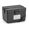 Bangkok 12L Kühlbox aus rABS. Pastellfarben Schwarz | ohne Werbeanbringung | Nicht verfügbar | Nicht verfügbar | Nicht verfügbar