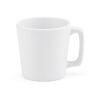 Thames 75 Tasse aus Keramik, 75ml. Matte Oberfläche Weiß