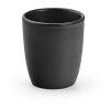 Amur Keramik-Espressotasse. 80 ml. Matte Oberfläche. Hergestellt in Portugal Schwarz