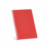Horace A5 Spiralnotizbuch aus recy. PP. Softcover.70g/m². 160 Seiten. FSC®-zertifiziert. Rot