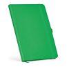 Dumas A5 Notizbuch aus recy.PU.Hardcover.70g/m². 160 Seiten, FSC®-zertifiziert Grün
