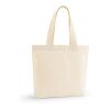 Blanc Einkaufstasche recy.Baumwolle (220 g/m²). Mit Henkeln und Bodenfalte Natur | ohne Werbeanbringung | Nicht verfügbar | Nicht verfügbar | Nicht verfügbar