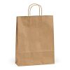 Vesuvio L braune FSC®-Kraftpapiertasche aus Recyclingpapier, 115g/m² Beige | ohne Werbeanbringung | Nicht verfügbar | Nicht verfügbar | Nicht verfügbar
