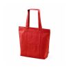 Illimani Einkaufstasche aus recy. Baumwolle, 360g/m², 65cm Henkel Rot