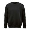 Nazaré Sweatshirt mit Rundhalsausschnitt. Bio-Baumwolle, recy. Baumwolle und rPET Schwarz | ohne Werbeanbringung | Nicht verfügbar | Nicht verfügbar | Nicht verfügbar