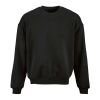 Whitehaven Oversized Sweatshirt. Bio-Baumwolle, recy. Baumwolle und rPET Schwarz | 2XL | ohne Werbeanbringung | Nicht verfügbar | Nicht verfügbar | Nicht verfügbar