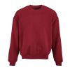 Whitehaven Oversized Sweatshirt. Bio-Baumwolle, recy. Baumwolle und rPET Burgund | ohne Werbeanbringung | Nicht verfügbar | Nicht verfügbar | Nicht verfügbar