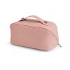 Macao 3,5L Kulturtasche aus recy.Leder. Mit Zipper und Tragegriff Rosa
