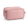 Helsinki Kulturtasche 3,5L aus recy. PU. Mit Doppelreißverschluss und Magnetverschluss. Rosa