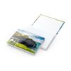 Haftnotizblock Hardcover Dublin Format mittelgroß 100 Haftzettel 105 × 78 mm | Nicht verfügbar | ohne Werbeanbringung | weiß | matt
