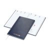 Wochenkalender Prestige A5 Kunstleder-Hardcover robust marineblau | Kupferprägung inkl.