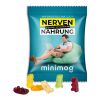 Gummibärchen im Werbetütchen weiß | 10 g | ohne Werbeanbringung | Papier/PE-Verbundfolie