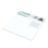 Haftnotiz-Mousepad orgaLine Deskpad Notizen To-dos Prioritäten Weiß | 203 × 217 mm | ohne Werbeanbringung