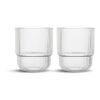 Billi Wasserglas 400 ml 2er Set Transparent | ohne Werbeanbringung