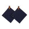 Kosta Linnewäfveri 2er-Pack Topflappen Dunkelblau | ohne Werbeanbringung