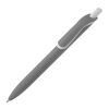 Kugelschreiber Click-Shadow Soft-Touch Hergestellt in Deutschland Grau | 3D Digitaldruck | Clip | 30 mm x 7 mm | Nicht verfügbar