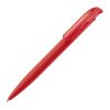 Kugelschreiber Modell Atlas Soft-Touch Rot Weiß | 1-farbiger Tampondruck | Clip | 30 mm x 8 mm | Nicht verfügbar