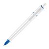 Kugelschreiber Ducal hardcolour Weiss-Blau Weiss | 1-farbiger Tampondruck | Clip | 25 mm x 6 mm | Nicht verfügbar