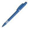 Kugelschreiber Tropic Colour hardcolour Blau Weiss | 1-farbiger Siebdruck | 180° vom Clip | 40 mm x 25 mm | Nicht verfügbar