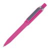 Ozzy-Stift mit Soft-Touch Rosa | 3D Digitaldruck | 270° vom Clip | 42 mm x 8 mm