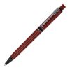 Kugelschreiber Raja Extra Weinrot-Schwarz | 1-farbiger Siebdruck | in Verlängerung vom Clip | 40 mm x 25 mm | Nicht verfügbar
