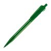 Kugelschreiber Cosmo Transparent Grün-Grün | 1-farbiger Siebdruck | 90° vom Clip | 50 mm x 25 mm | Nicht verfügbar