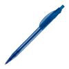 Kugelschreiber Cosmo Transparent Blau Weiss-Blau Weiss | 1-farbiger Tampondruck | Clip | 20 mm x 5 mm | Nicht verfügbar