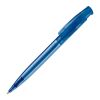 Kugelschreiber Avalon Transparent Blau Weiss-Blau Weiss | 1-farbiger Tampondruck | Clip | 35 mm x 8 mm | Nicht verfügbar
