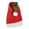 Zweifarbige Pailletten-Weihnachtsmütze Rot / Weiß-Grün | ohne Werbeanbringung | Nicht verfügbar | Nicht verfügbar