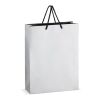FSC Papier Geschenktasche 30 x 12 x 40cm 200g/m² silber | ohne Werbeanbringung | Nicht verfügbar | Nicht verfügbar