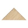 Bambus Dreieck Natur | ohne Werbeanbringung | Nicht verfügbar | Nicht verfügbar