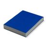 Notizbuch mit 150 Blatt Recyclingpapier Blau Weiss | ohne Werbeanbringung | Nicht verfügbar | Nicht verfügbar | Nicht verfügbar