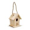 Kleines Vogelhäuschen aus FSC-Holz Natur | ohne Werbeanbringung | Nicht verfügbar | Nicht verfügbar