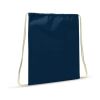 Kordelzugbeutel baumwolle OEKO-TEX® 140g/m² 35x45cm Dunkelblau