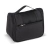 rPET 300D Kora Reise-Kulturbeutel schwarz | ohne Werbeanbringung | Nicht verfügbar | Nicht verfügbar
