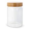 Kanister Glas & Bambus 900ml Transparent | ohne Werbeanbringung | Nicht verfügbar | Nicht verfügbar | Nicht verfügbar