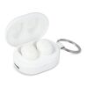 Mini Wireless Earbuds Schlüsselbundgröße Weiss | ohne Werbeanbringung | Nicht verfügbar | Nicht verfügbar