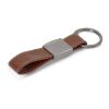Schlüsselring Metall, echtes Leder Cognac | ohne Werbeanbringung | Nicht verfügbar | Nicht verfügbar | Nicht verfügbar