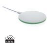 15W-Wireless-Fast-Charger aus recyceltem RCS-Kunststoff weiß | ohne Werbeanbringung | Nicht verfügbar | Nicht verfügbar